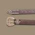 Kiaan Studded Genuine Leather Brown Belt for Men